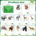 thumbnail image 2 of KINGZONE 48 toppers para cupcakes con temática de safari y selva, 2 of 8