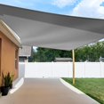 thumbnail image 1 of Toldo vela de sombra TANG 61 x 61 cm con bloqueo UV, gris, 1 of 7