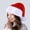 Red and White, variant on Clearance Christmas Hat, Pink and White Comfortable Faux Fur Plush Velvet Santa Hat for Adults Men Women Christmas New Year Festive Party