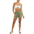 thumbnail image 2 of Coduop Women's Strapless Tube Tops Twist Knot Front Wrap Chest Bandeau Camisole Basic Tank Tops, 2 of 6