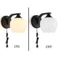 thumbnail image 2 of Kiven Country House Plug-in Wall Lamp E26 Version Style Antique Rustic Wall Sconce, 2 of 4