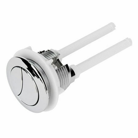 

Dual Flush 38mm Toilet Tank Round Valve Push Button Water Saving For Cistern