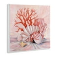 thumbnail image 4 of Stupell Industries Pink Coral Still Life Animals & Insects Painting Unframed Art Print Wall Art, 12 x 12, 4 of 8