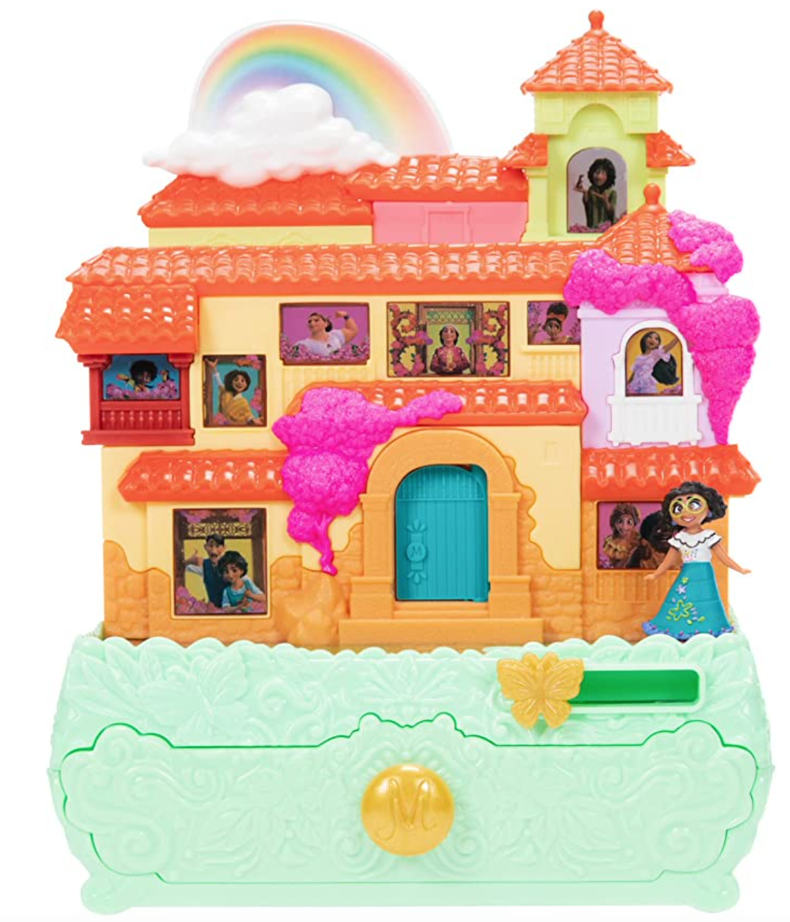 Encanto Magical Madrigal House Jewelry Box Plays 3 Hit Songs Dollhouses