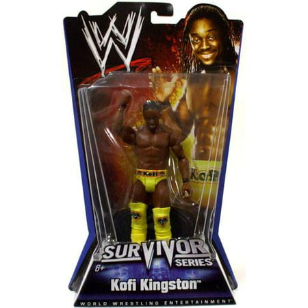 WWE Wrestling Pay Per View Series 1 Survivor Series Kofi Kingston Action