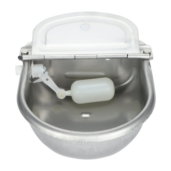 Stainless Steel Water Trough Bowl Automatic Drinking for Horses Goats Sheep Cattle
