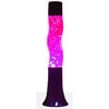 Creative Motion Groovy S-Shape Lamp, Glitter / Purple, Height: 16 " tall, Great for dorm, office, room, kids night light, party