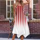 thumbnail image 4 of Ladies Summer Tops Impreso sin Mangas Cuello Redondo Vestido Casual para Uso Diario Y Casual, 4 of 7