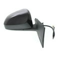 thumbnail image 2 of TYC For 12-14 Yaris Hatchback Mirror Power Non-Heated Textured Black Right Side, 2 of 5
