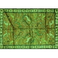thumbnail image 1 of Ahgly Company Indoor Rectangle Animal Green Traditional Area Rugs, 5' x 8', 1 of 1