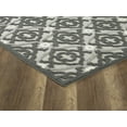 thumbnail image 4 of L'Baiet Carrie Grey Trellis 4' x 6' Rug, 4 of 4