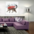 thumbnail image 6 of Epic Art 'Christmas Cats & Dogs I' by Victoria Borges, Acrylic Glass Wall Art, 36"x36", 6 of 7