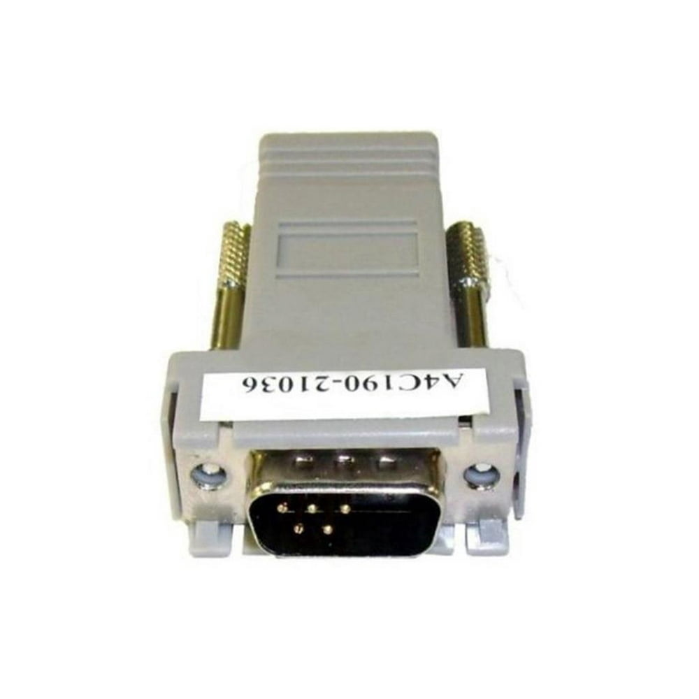 Belkin Modular DB9 Male Serial TO RJ45 Female Adapter A4C19021036