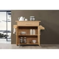thumbnail image 2 of Modern Indoor Furniture Kitchen Island with Spice Rack plus Towel Holder, 2 of 8