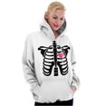 thumbnail image 6 of Skeleton Rib Cage Cute Set His Hers Hoodie Sweatshirt Women Brisco Brands X, 6 of 7