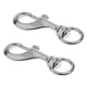 thumbnail image 1 of 2x Perno Giratorio de material acero Inoxidable de Seguridad Clip de Cadena para Perros 88 Mm, 1 of 6