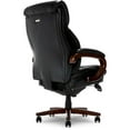 thumbnail image 5 of Scranton & Co Upholstered Modern Faux Leather Executive Office Chair in Black, 5 of 14
