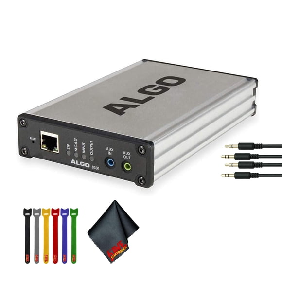 Paquete de adaptador de paginación IP Algo 8301 y Bell Scheduler PoE