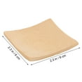 thumbnail image 4 of KALLORY Bamboo Tableware Chocolate 10Pcs Square Sushi Plate Kitchen Use, 4 of 10