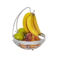thumbnail image 2 of Kitchen Details 22910-CHR Panier de Fruits Rond avec Bananier & 44; Pavé Diamant Conception, 2 of 6