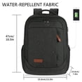 thumbnail image 4 of Laptop Backpack With USB Charging Port For Men Multifunctional Large Capacity Travel Backpack Student Schoolbag, 4 of 5