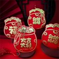 thumbnail image 5 of Milue 2024 Chinese Lunar New Year Red Packets Envelope Cartoon 3D Red Envelope Bag, 5 of 17