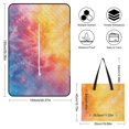 thumbnail image 2 of Colorful Tie Dye Vortex Picnic Blanket Waterproof Outdoor Beach Blanket Hand-held Pad Suitable for Travel, Camping, Beach, Family Gatherings, 2 of 8