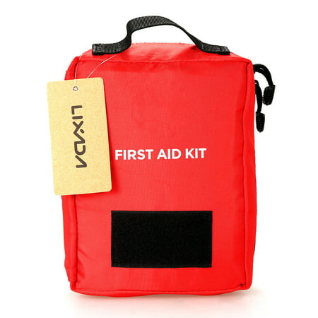 Lixada First Aid Kit Empty Bag Travel Emergency Survival Pouch Medical Storage Bag Case Medicine Package Pack (Best Survival Medical Kit)