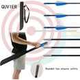 thumbnail image 5 of 45" Youth Bow and Arrows Set for Kids 8-12 Teens Recurve Archery Beginner Gift Longbow Kit, Outdoor Hunting Play Gift Toys, 9 Arrows, 4 Target Face for Backyard Game Age 12-14 14-16, 5 of 7