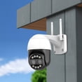 thumbnail image 2 of Cámara PTZ para exteriores resistente al agua IP66 con visión nocturna 4K Audio bidireccional 4/8MP WiFi, 2 of 9