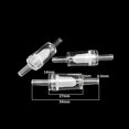 thumbnail image 3 of Aquarium Air Pump Check Valves Plastic One Way Non-Return Check Valve,6pcs, White, 3 of 4