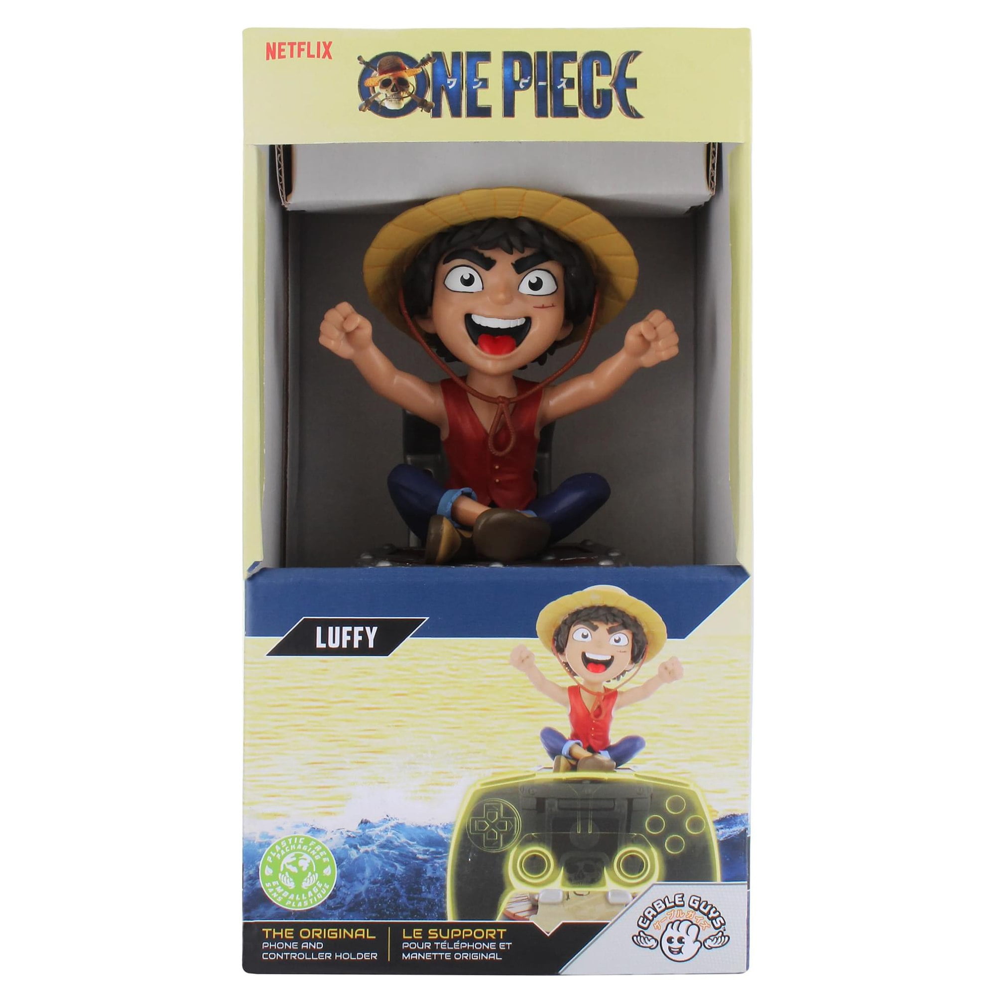 One Piece: Luffy Game Character Cable Guys Controller