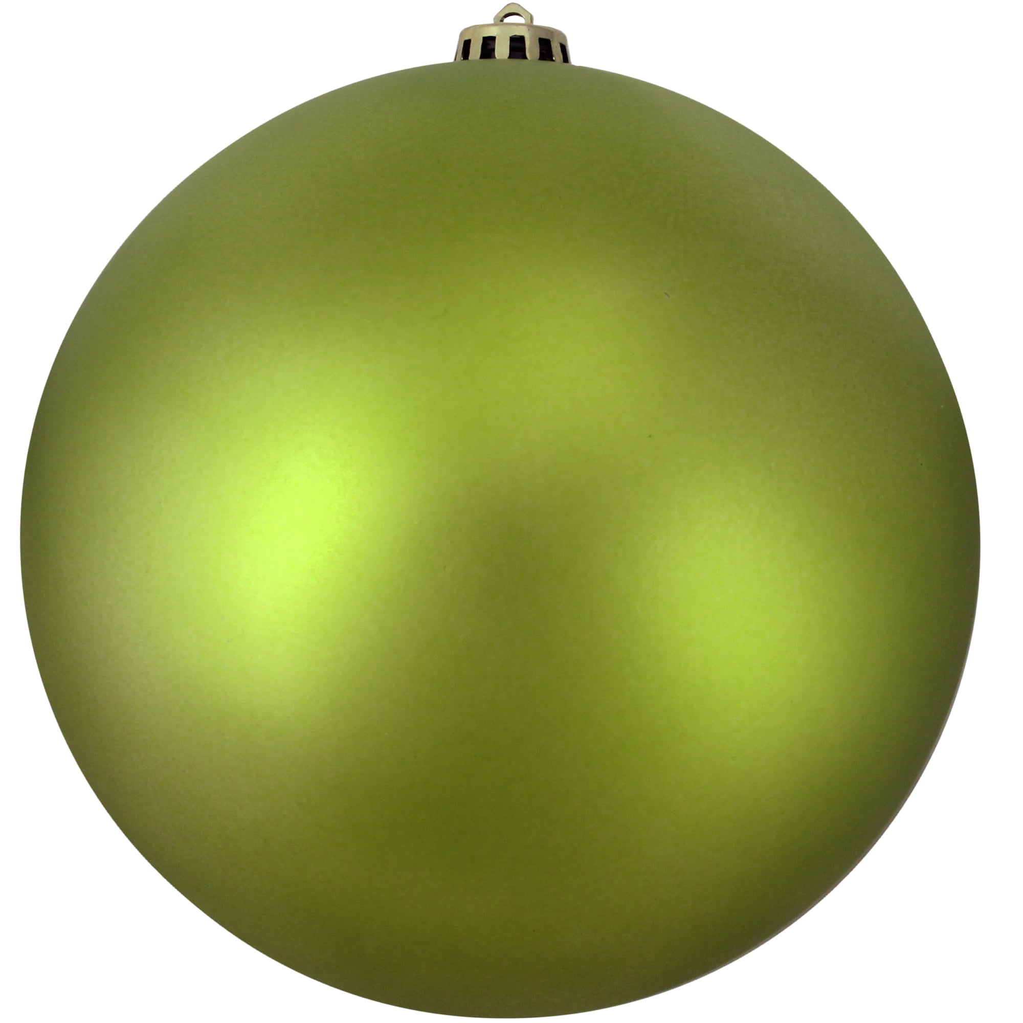 Northlight 6" Shatterproof Matte Christmas Ball Ornament Green