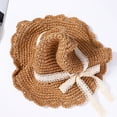 thumbnail image 3 of SPRING PARK Womens Floppy Summer Sun Beach Straw Hat UPF50 Foldable Wide Brim Sun Hat, 3 of 7