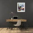 thumbnail image 3 of Pansanit, Surapol 12x14 White Modern Wood Framed Museum Art Print Titled - Ancient City Center, 3 of 4