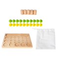 thumbnail image 4 of Juguete educativo para niños de 3 a 6 años, material didáctico interactivo para jardín de infantes, herramienta de enseñanza en casa, juguete de, 4 of 9