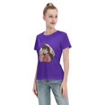 thumbnail image 4 of T-Shirt Basique à Manches Courtes pour Femmes Detective Conan Moriland, 4 of 6