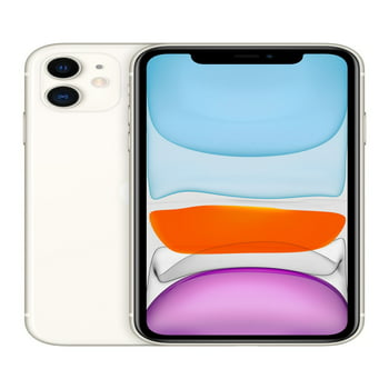 Boost Mobile iPhone 11, 64 GB, White - Prepaid 