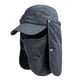 thumbnail image 4 of Sombrero Greeniant 2021 Deportes al Aire Libre Senderismo Protección Cara Cuello Gris Oscuro, 4 of 6