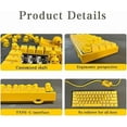 thumbnail image 4 of FeBohao Quackboard uck Keyboard with Light & Sound, Custom Keycaps, Gift for Duck Lovers (1pcs), 4 of 7