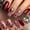 B1, variant on YTTAL (Buy 2 Get 1 Free)24Pcs Long Square Press On Nails, White Red Heart Fake Nails with 3D Bow Decor, Acrylic False Nails for Women, Valentine's Day Nail Art Manicure Decorations