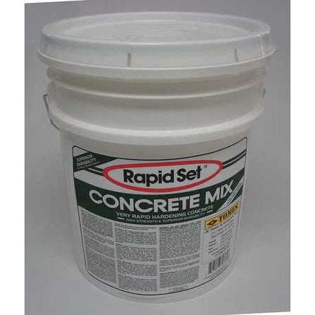 Set Concrete - RAPID SET Concrete Mix,60 lb.,Pail GRA-RSCM-60