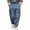 Light Blue, variant on Mens Corduroy Cargo Pants Wide Leg Button Waist Relaxed Fit Workwear Trousers Casual Long Pants with Pockets