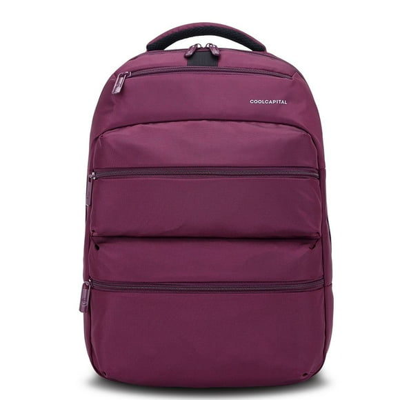 Mochila Para Laptop 15.6 Pulgadas Sarec Cool Capital Color Morado Cool Capital Sarec Cool Capital