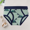 thumbnail image 2 of KPOPLK Boys Fashion Soft Brief Cotton Breathable Underwear Tagless Kids Comfortable Underpants Navy Size 10-12 Years, 2 of 5