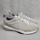 thumbnail image 1 of New Balance Leather Sneaker Athletic Shoes Mens 11.5 Gray Lace Up Low Top, 1 of 5