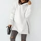 thumbnail image 4 of Sudadera Con Capucha Extragrande Jersey Con Capucha Dobladillo Dividido Bolsillo Con Capucha, 4 of 6
