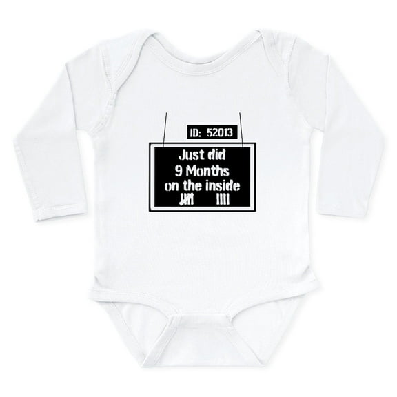 CafePress - Prison Kid Body Suit - Long Sleeve Cotton Baby Bodysuit