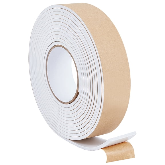 16.4Ft Self Adhesive Foam Strip Foam Insulation Tape Self Adhesive High Density Weather Strip Seal Window Door Car Turck
