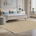 thumbnail image 5 of Woven Textured Washable Area Rug, Non Slip Pet Friendly Rug, Stain Resistant Low Pile Indoor Carpet for Living Room Bedroom Kitchen, Durable Absorbent Non-Shedding Rug for High Traffic Areas, 5 of 5